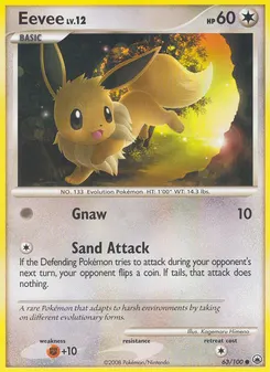 Eevee #63, Reverse Foil