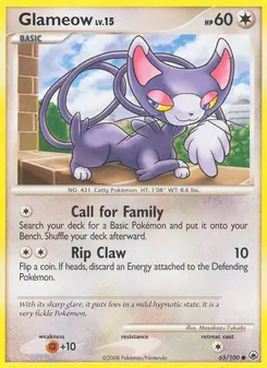 Glameow #65, Reverse Foil