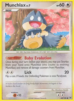 Munchlax #68, Pokemon Countdown Calendar