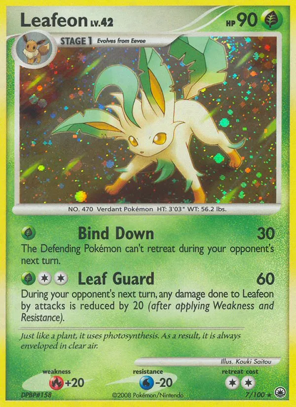 Leafeon #7, Majestic Dawn