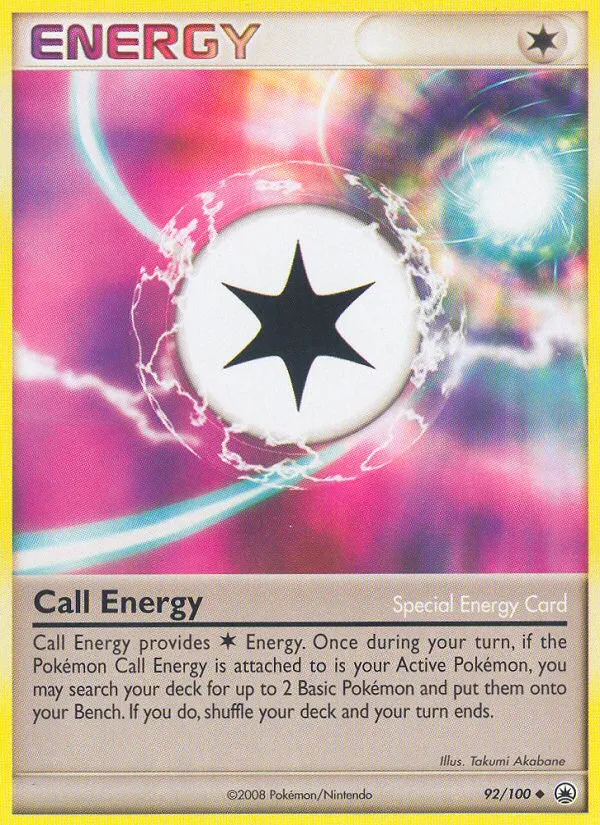 Call Energy #92, Majestic Dawn Reverse Foil