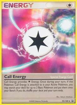 Call Energy #92, Crosshatch-2010 Player Rewards