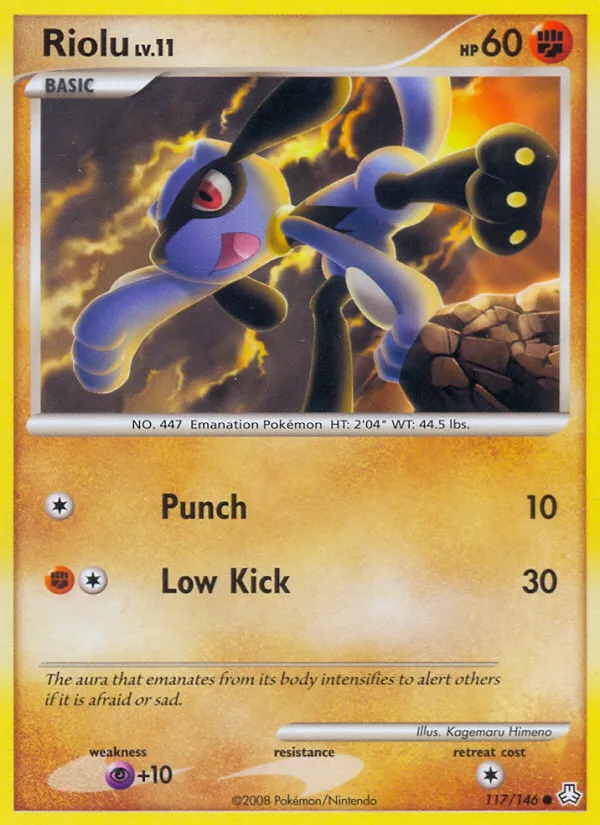 Riolu #117, Legends Awakened