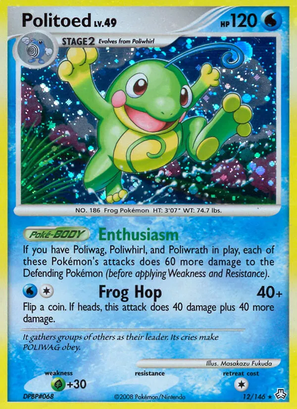 Politoed #12, Legends Awakened