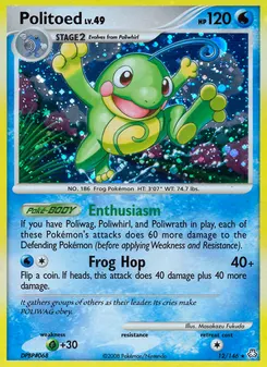 Politoed #12, Reverse Foil