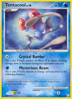 Tentacool #125, Reverse Foil