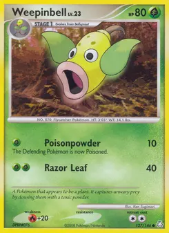 Weepinbell #127, Reverse Foil