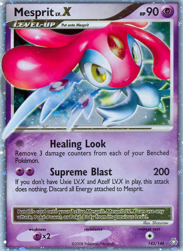 Mesprit LV.X #143, Legends Awakened
