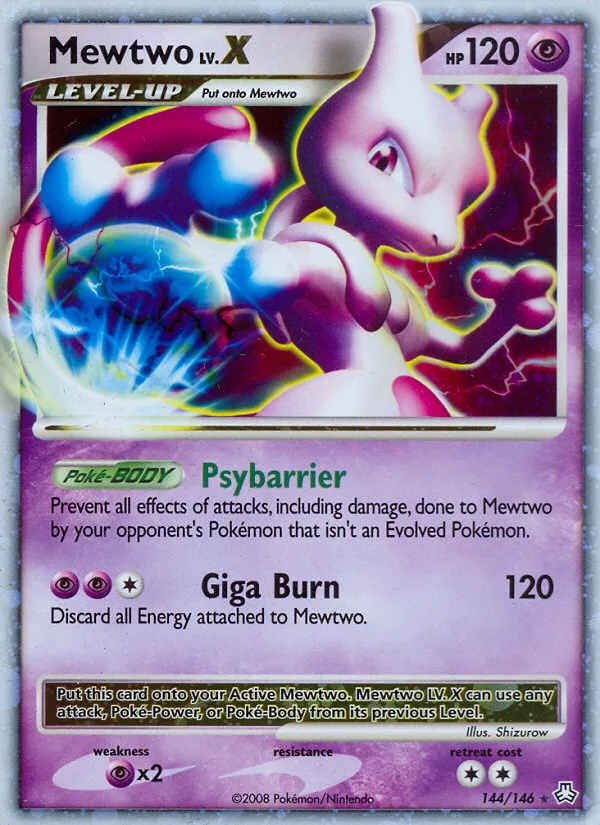 Mewtwo LV.X #144, Legends Awakened