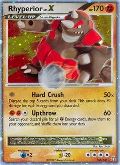 Rhyperior LV.X #145, Standard
