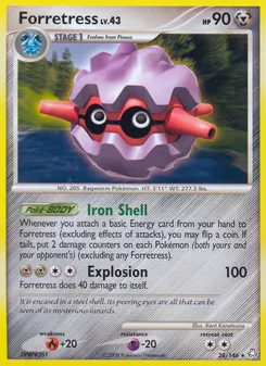 Forretress #28, Reverse Foil