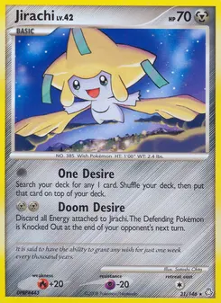 Jirachi #31, Reverse Foil