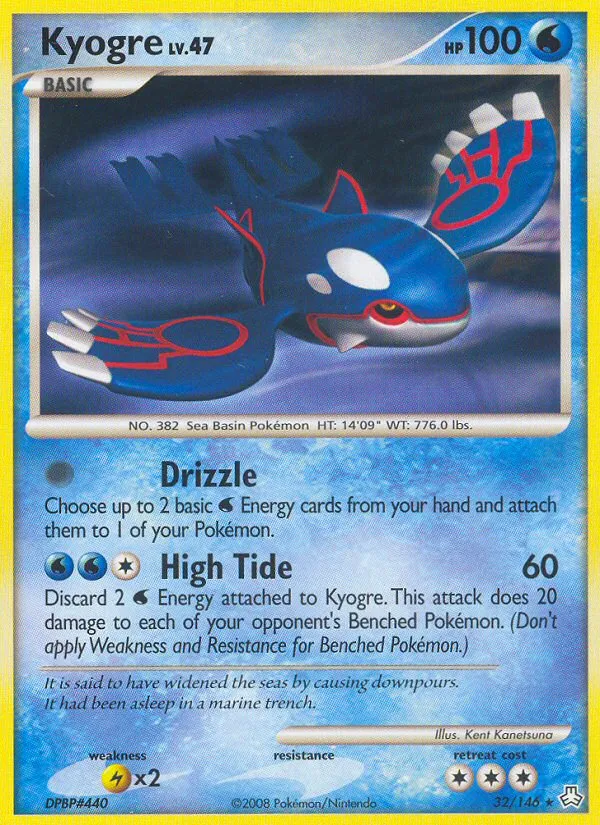 Kyogre #32, Legends Awakened