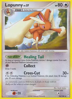 Lopunny #33, Reverse Foil