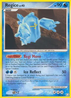 Regice #36, Reverse Foil