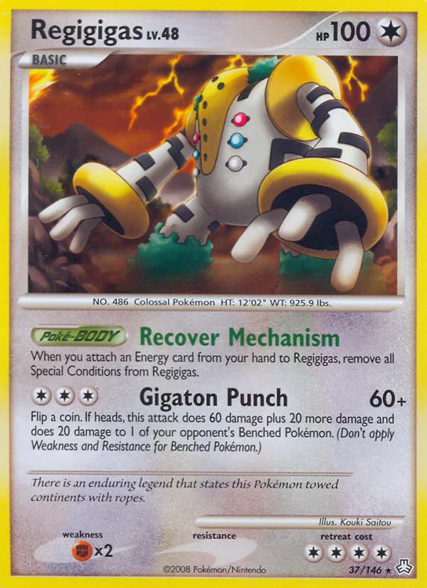 Regigigas #37, Legends Awakened Cosmos