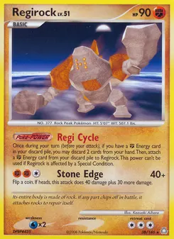 Regirock #38, Reverse Foil