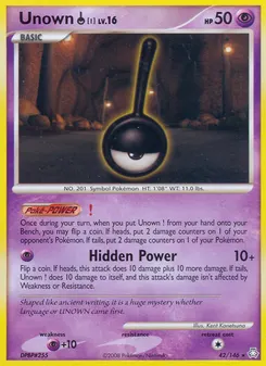 Unown [!] #42, Legends Awakened