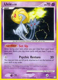 Uxie #43, Crosshatch-2009 Pokemon League