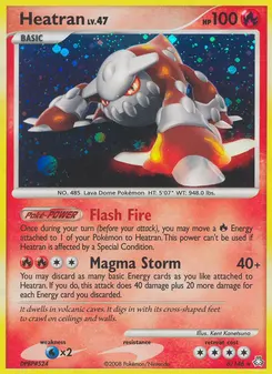 Heatran #6, Reverse Foil