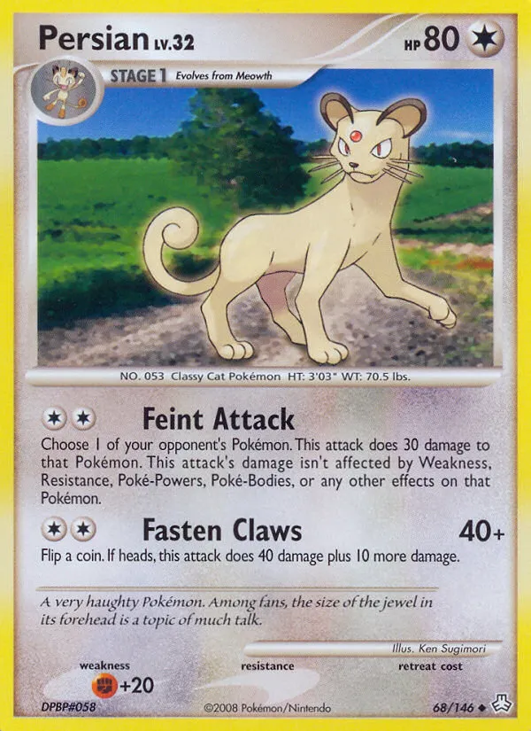 Persian #68, Legends Awakened Reverse Foil