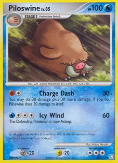 Piloswine #69, Legends Awakened