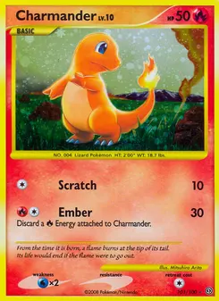 Charmander #101, Reverse Foil