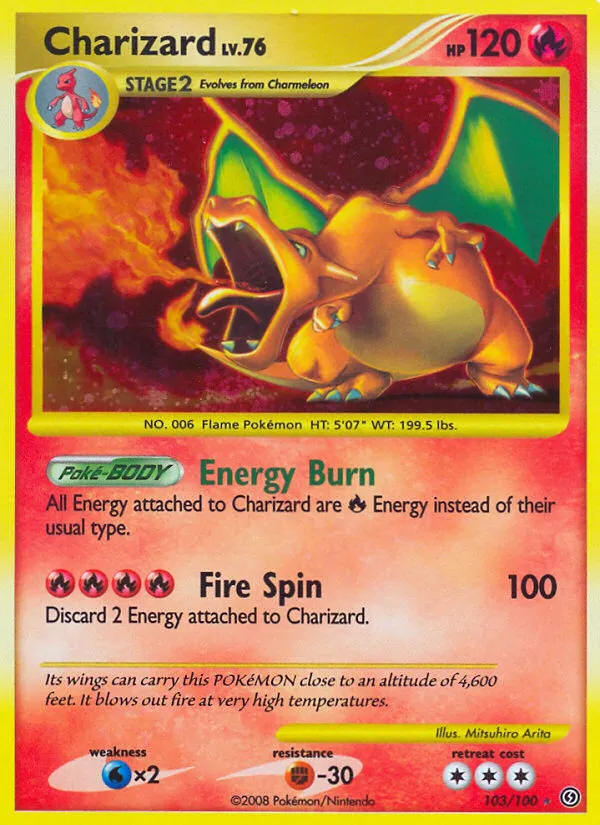 Charizard #103, Stormfront