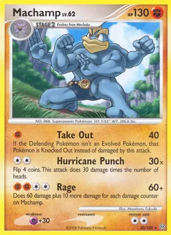 Machamp #20, Reverse Foil