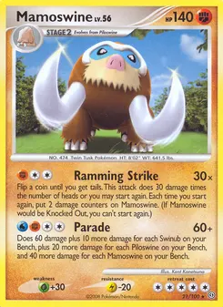 Mamoswine #21, Reverse Foil