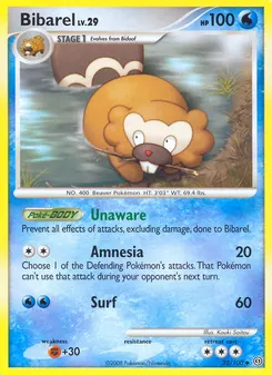 Bibarel #32, Reverse Foil