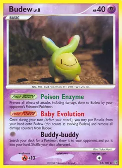Budew #33, Reverse Foil