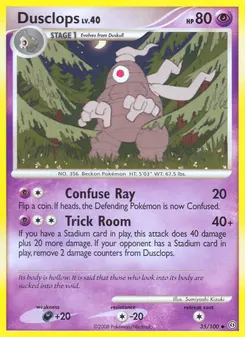 Dusclops #35, Reverse Foil