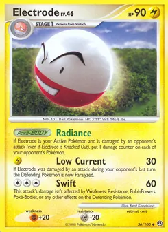 Electrode #36, Reverse Foil
