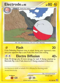 Electrode #37, Reverse Foil