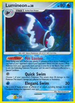 Lumineon #4, Reverse Foil