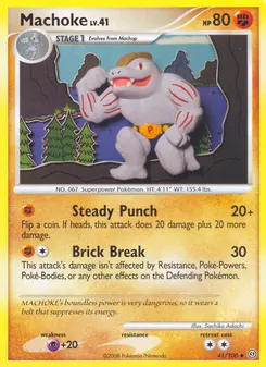 Machoke #41, Reverse Foil