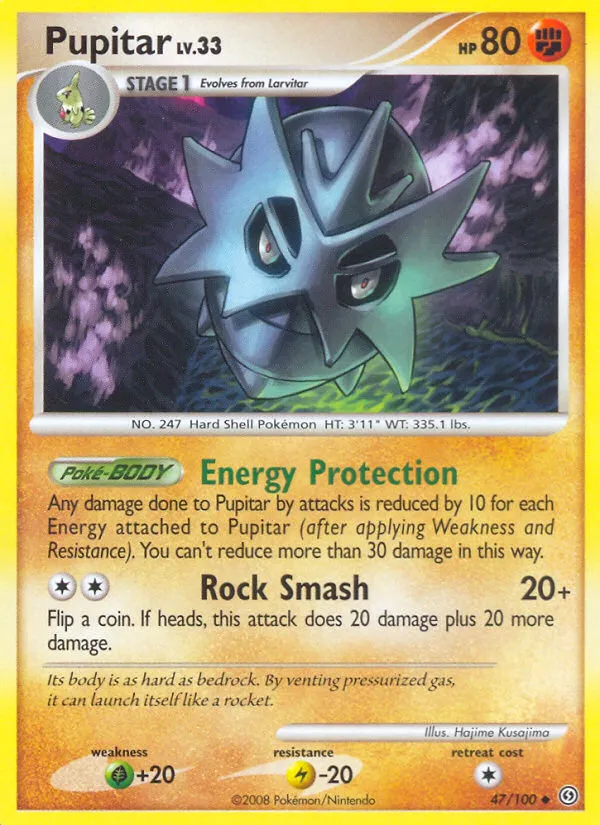 Pupitar #47, Stormfront Reverse Foil