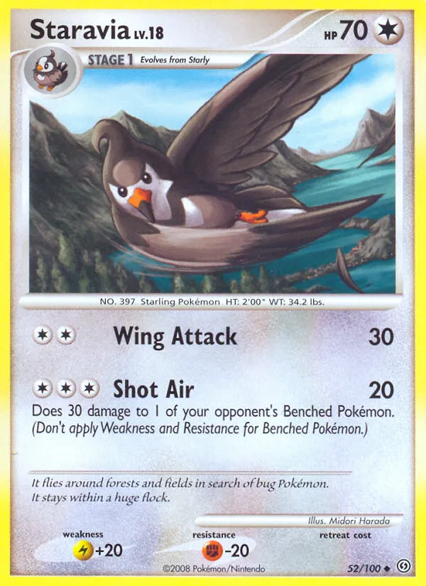 Staravia #52, Stormfront Reverse Foil
