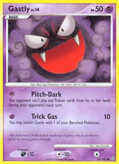 Gastly #62, Reverse Foil