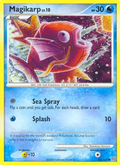 Magikarp #65, Reverse Foil