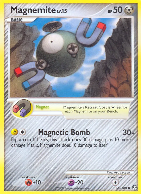 Magnemite #66, Stormfront Reverse Foil