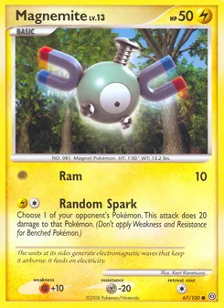 Magnemite #67, Reverse Foil