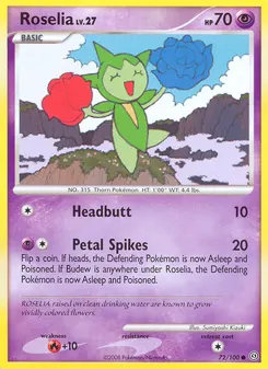 Roselia #72, Reverse Foil
