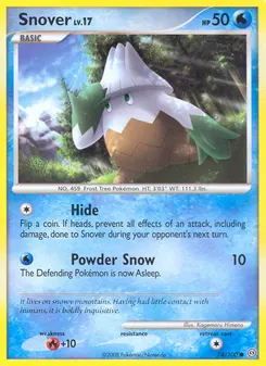 Snover #74, Reverse Foil