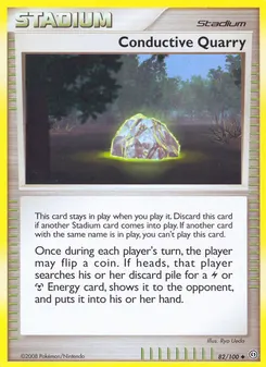 Conductive Quarry #82, Reverse Foil