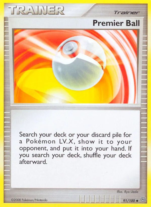 Premier Ball #91, Stormfront Reverse Foil