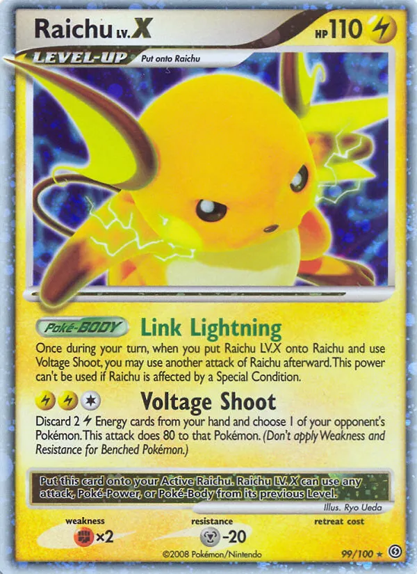 Raichu LV.X #99, Stormfront