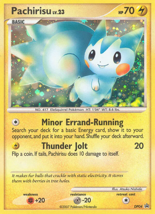 Pachirisu #DP04, DP Black Star Promos