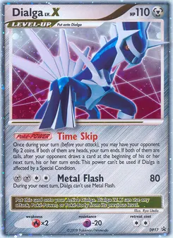 Dialga LV.X #DP17, Standard
